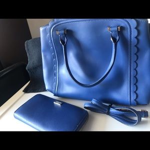 Kate Spade Scalloped Bag and wallet -crossbody